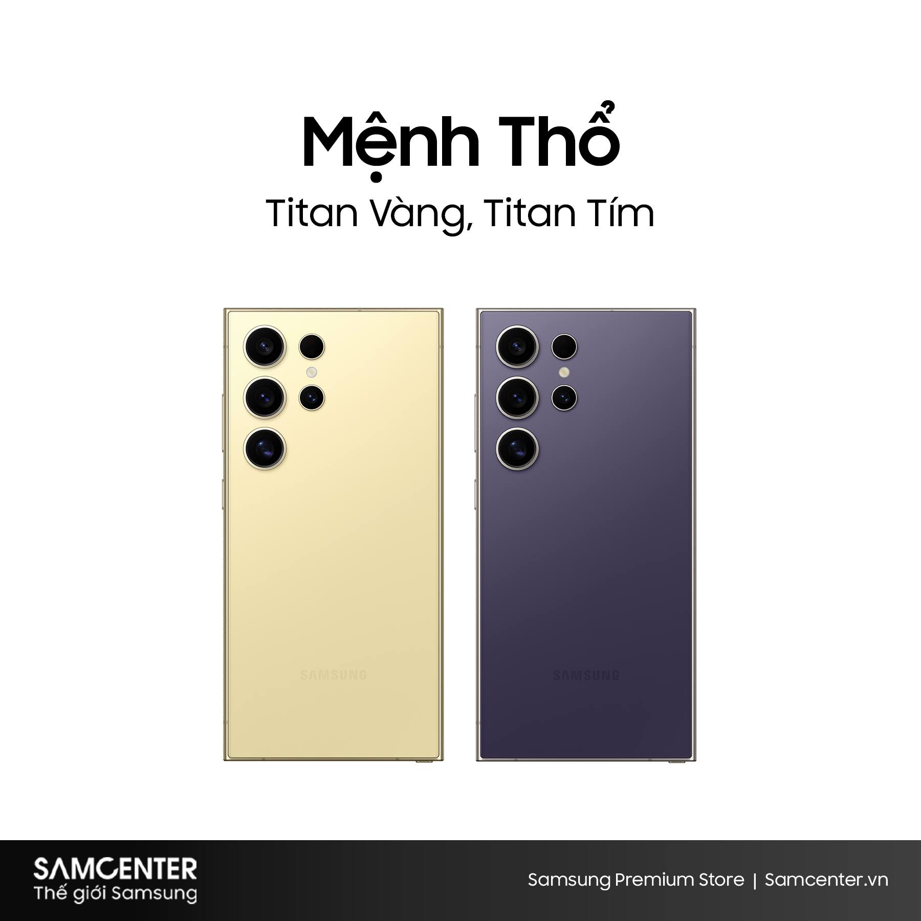 Chọn màu samsung galaxy S24 Ultra mệnh Thổ